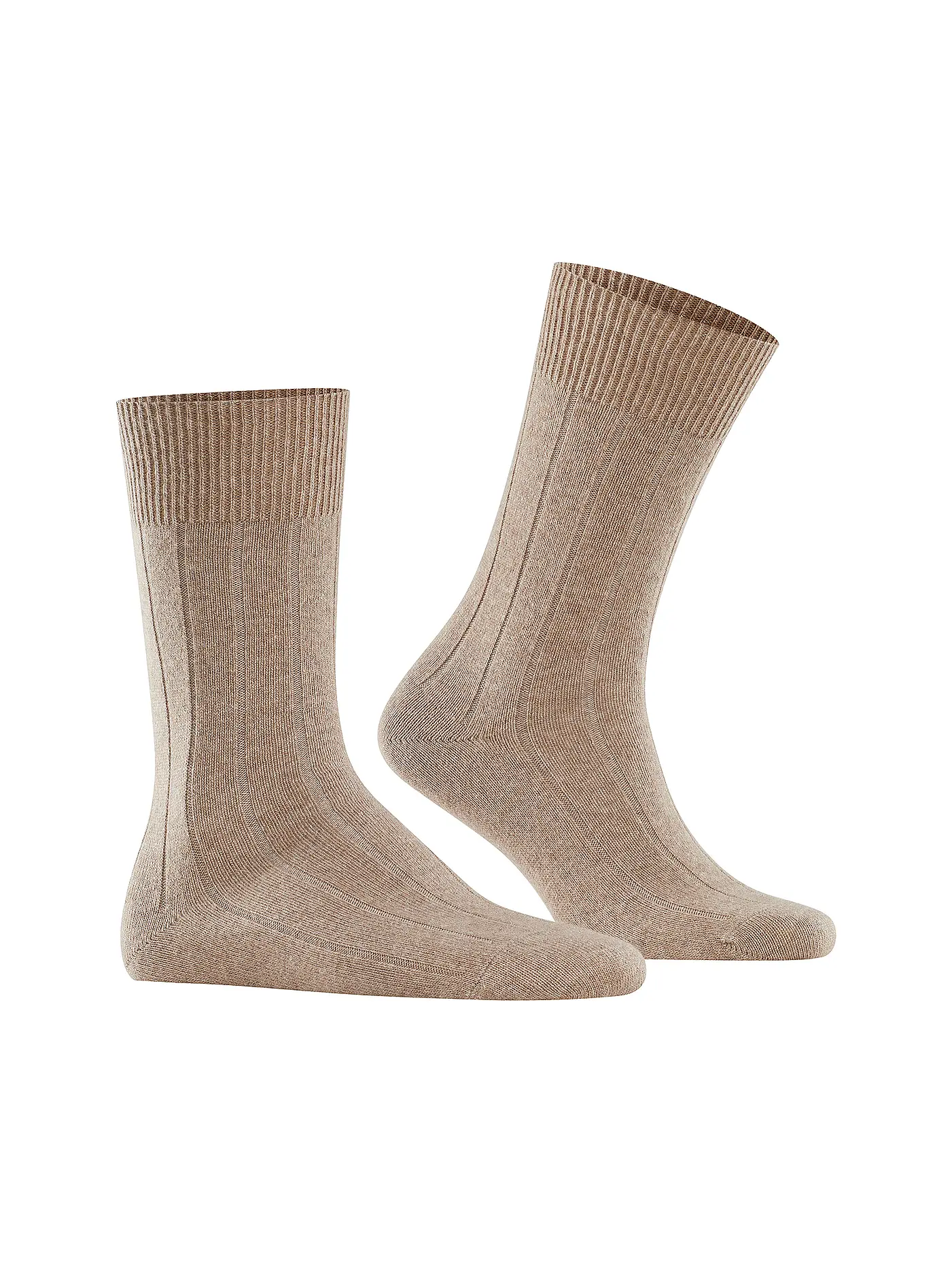 FALKE | Socken LHASA RIB nutmeg mel | beige