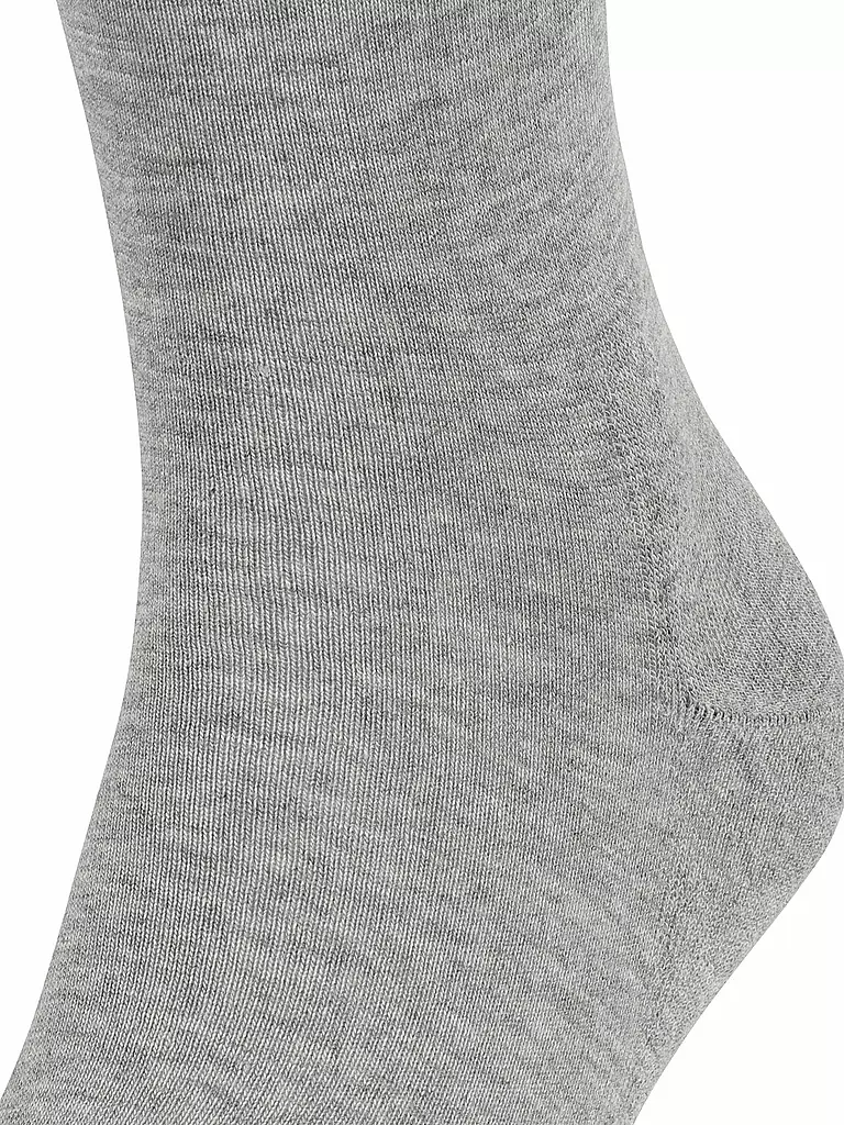 FALKE | Socken light grey | blau