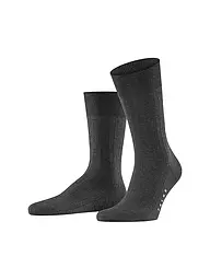 FALKE | Socken MILANO anthracite melange | grau