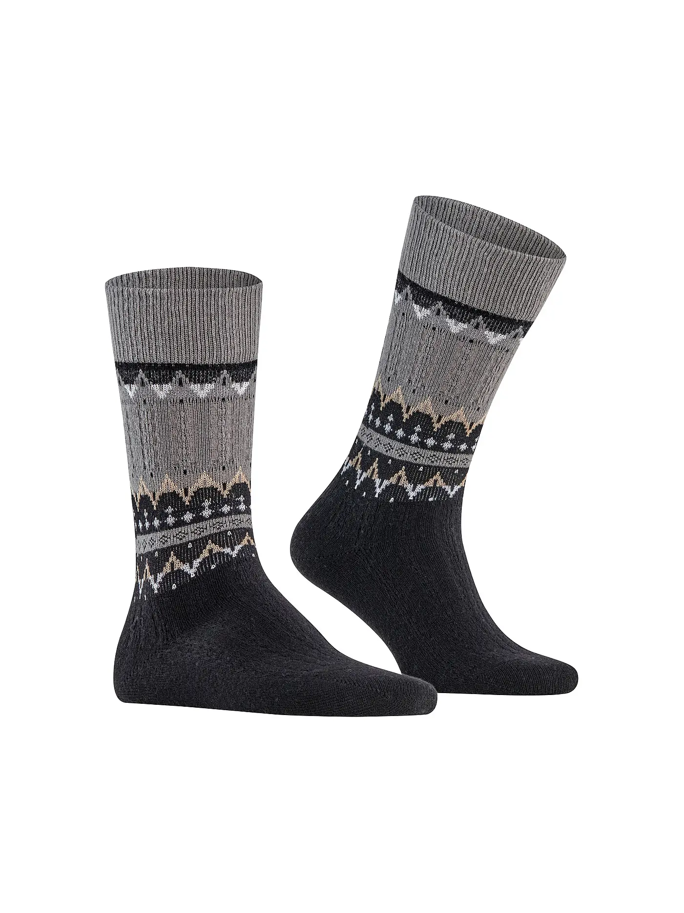 FALKE | Socken NORSEMAN flanell | grau