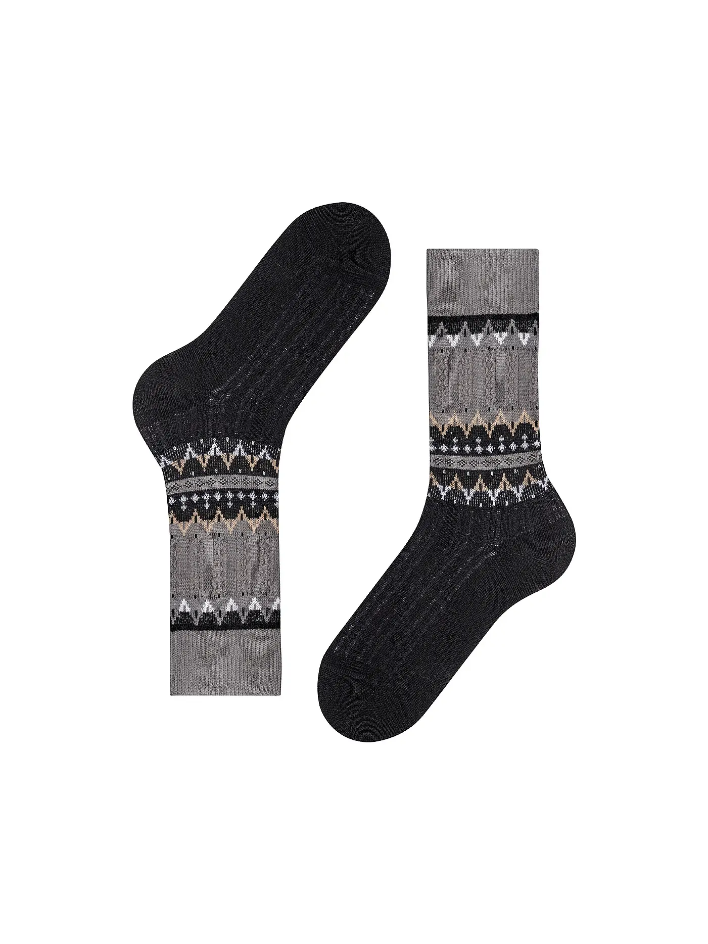 FALKE | Socken NORSEMAN flanell | grau