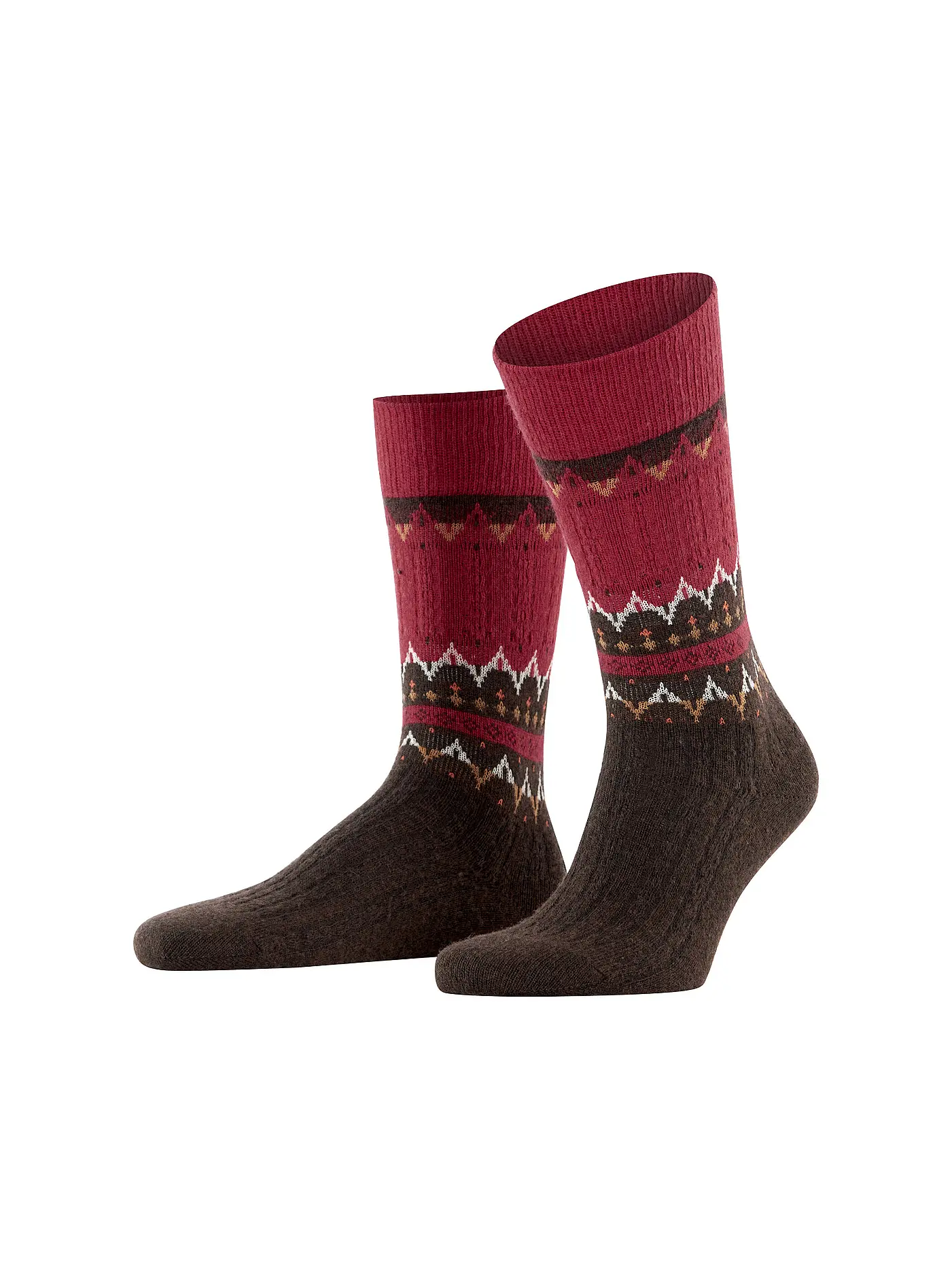 FALKE | Socken NORSEMAN flanell | braun