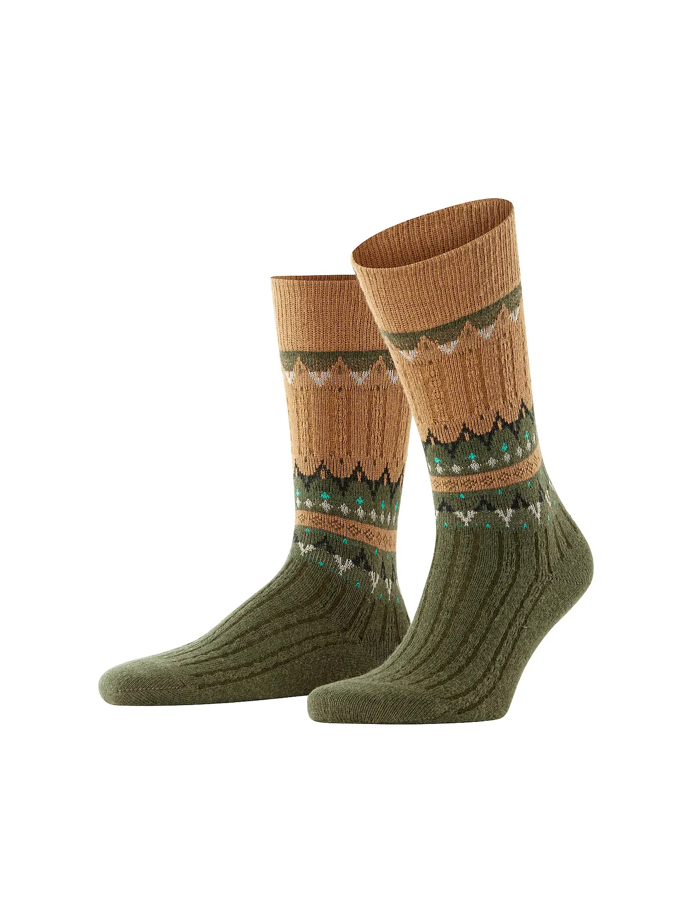 FALKE | Socken NORSEMAN old brass  | camel