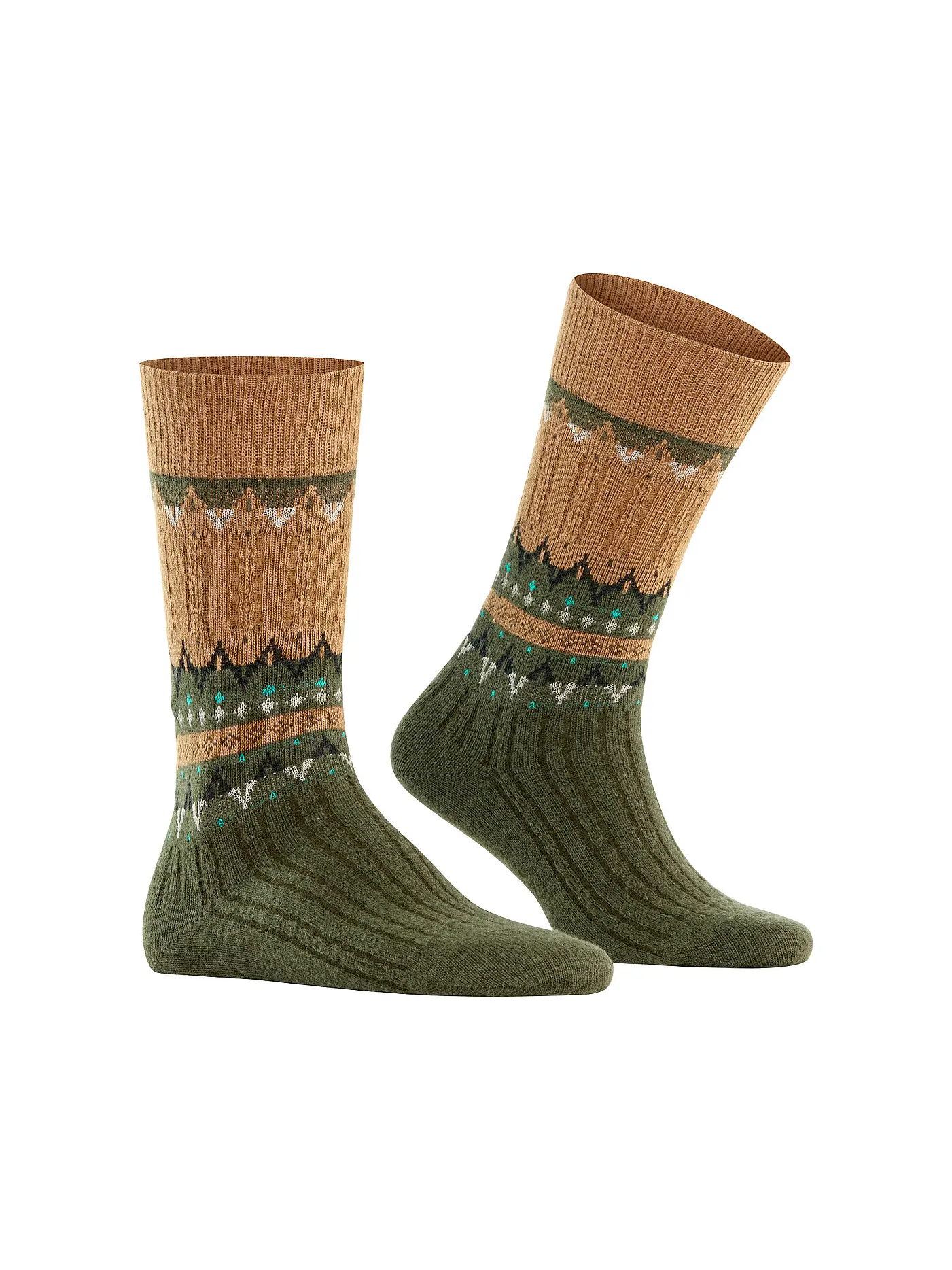 FALKE | Socken NORSEMAN old brass  | camel