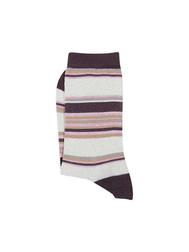 Falke Socken Pop Stripe Cream Creme 35 38