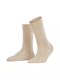 FALKE | Socken SENSITIVE LONDON linen mel. | camel