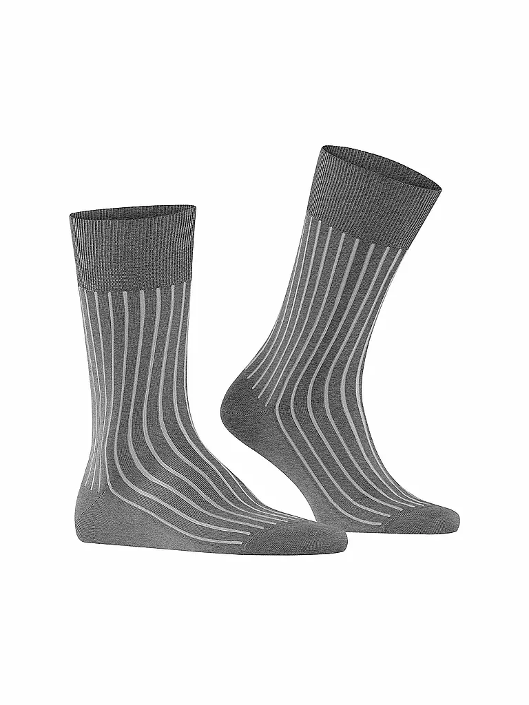 FALKE | Socken SHADOW steel mel | hellgrau