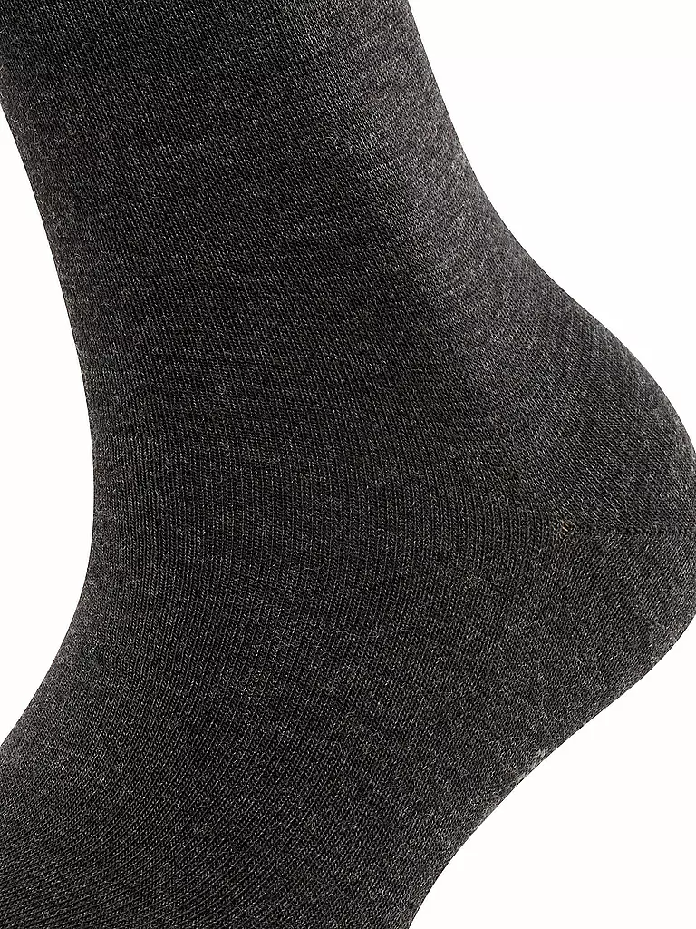 FALKE | Socken Soft Merino anthrazit | grau