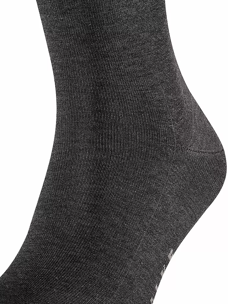 FALKE | Socken TIAGO anthracite melange | grau