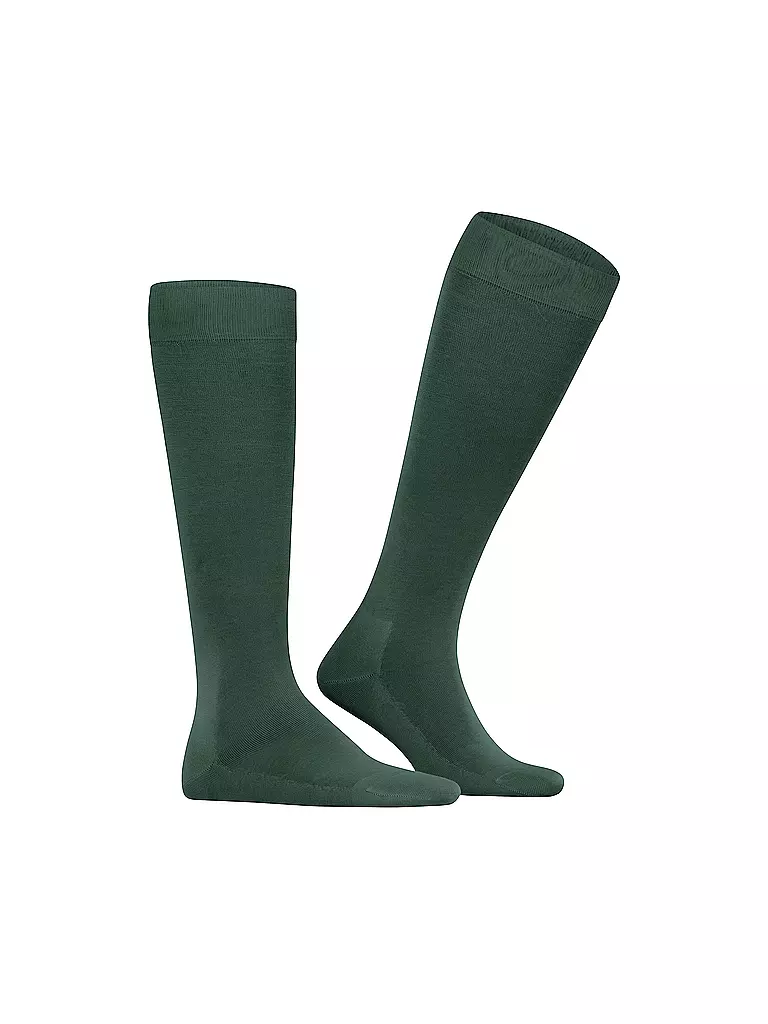 FALKE | Socken TIAGO hunter green | dunkelrot