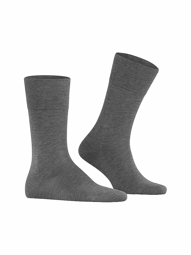 FALKE | Socken TIAGO steel melange | grau