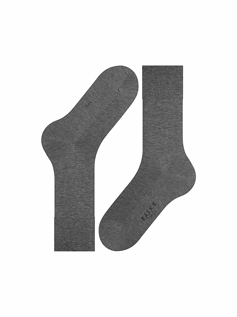 FALKE | Socken TIAGO steel melange | grau