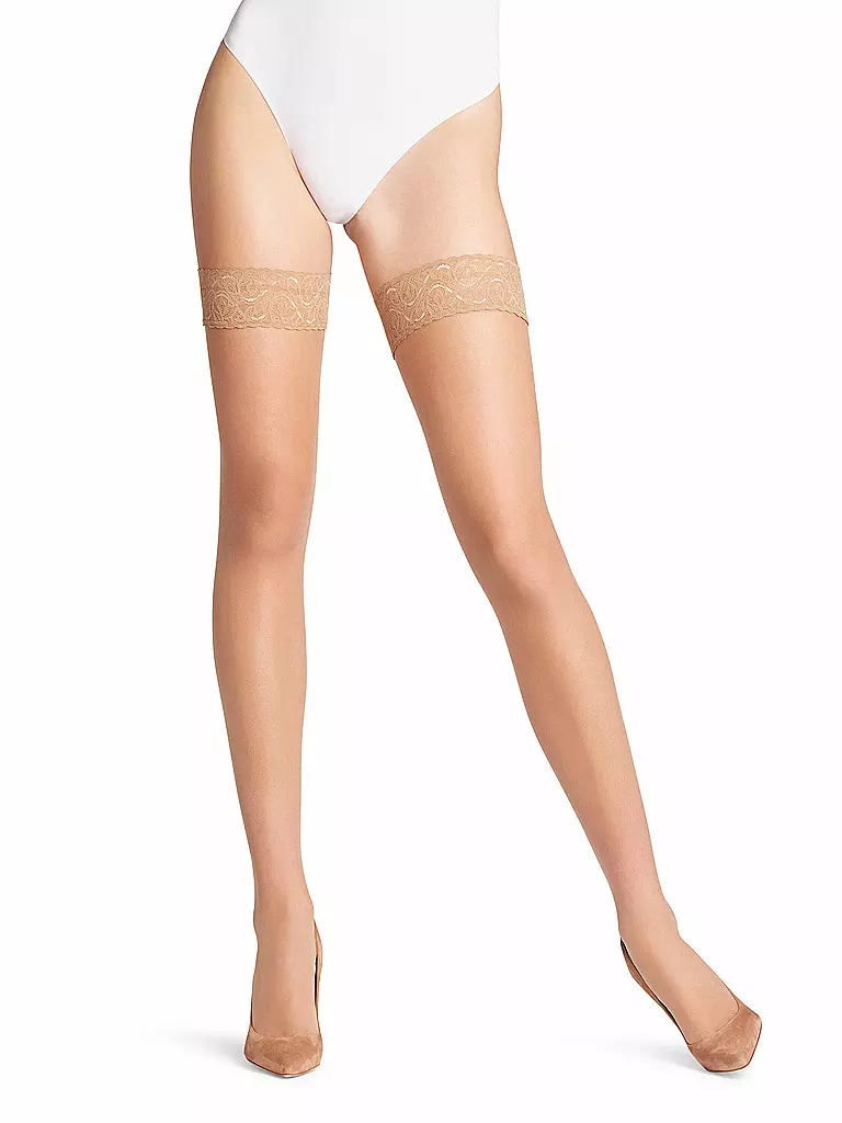 FALKE | Strümpfe SHELINA 12 DEN brasil | hellbraun