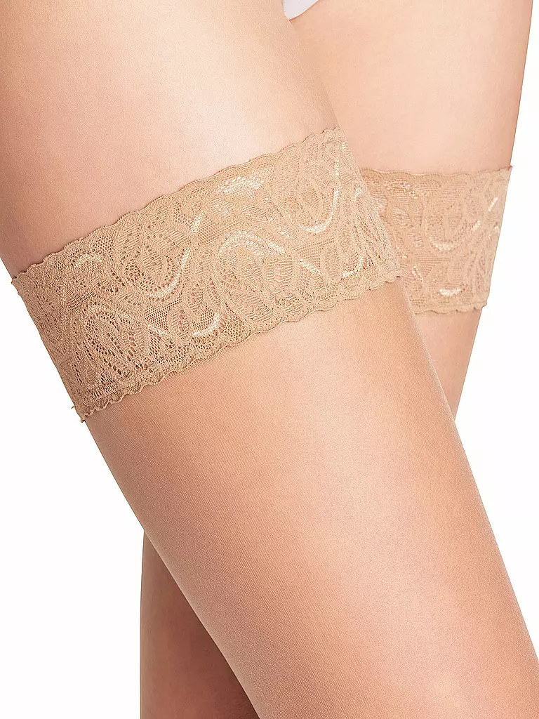 FALKE | Strümpfe SHELINA 12 DEN brasil | hellbraun