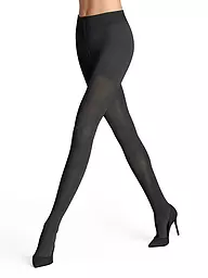 FALKE | Strickstrumpfhose FABLE ESTATE cayenne | schwarz