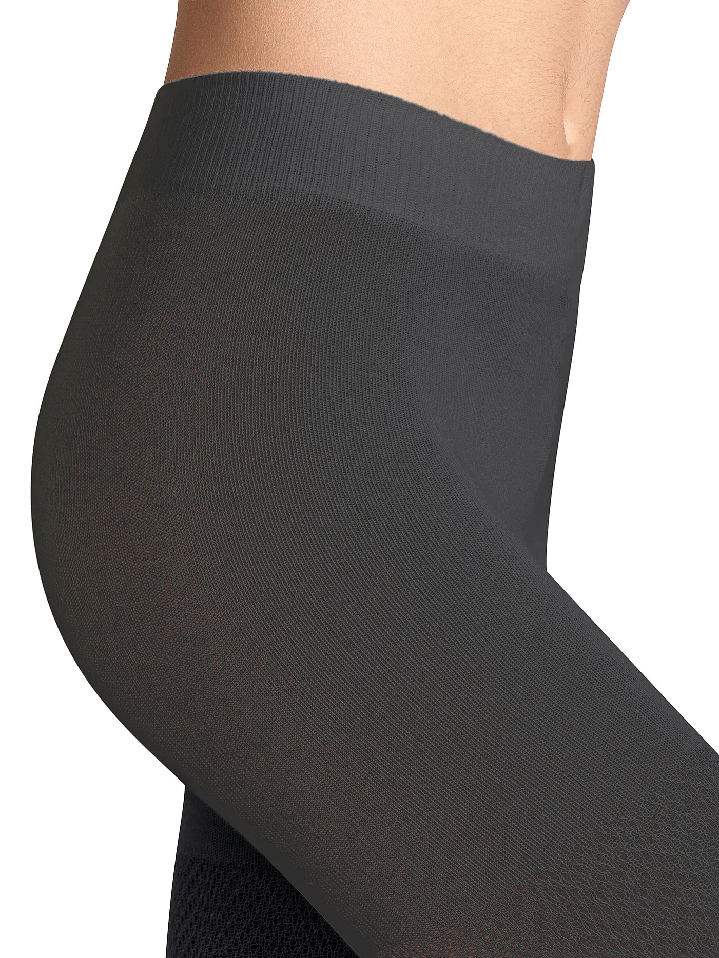 FALKE | Strickstrumpfhose FABLE ESTATE black | schwarz