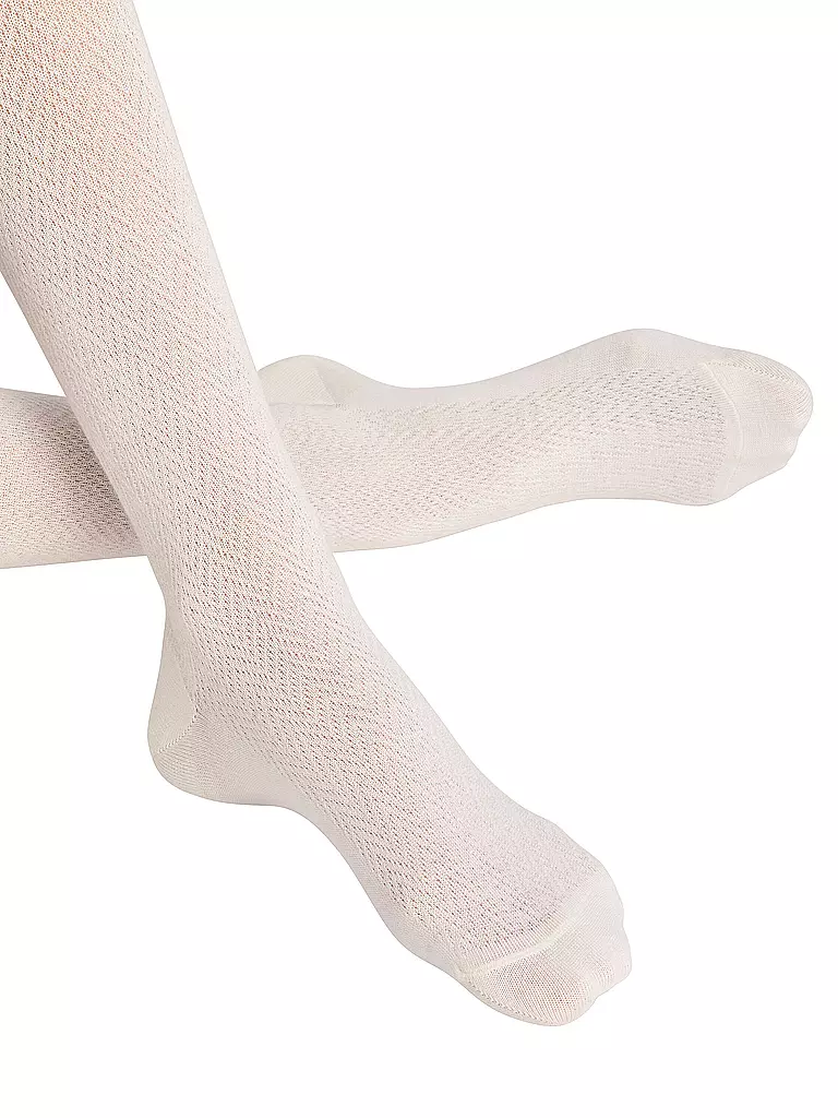 FALKE | Strickstrumpfhose FABLE ESTATE offwhite | creme