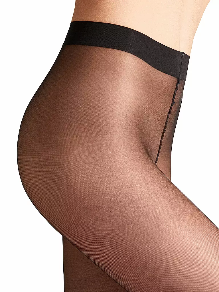 FALKE | Strumpfhose Seidenglatt 15 DEN Black | schwarz