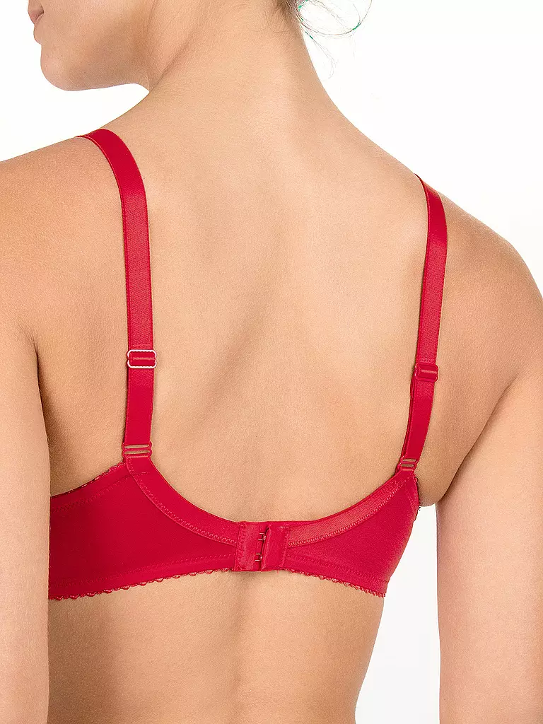 FELINA CONTURELLE | Bügel-BH Provence tango red | creme