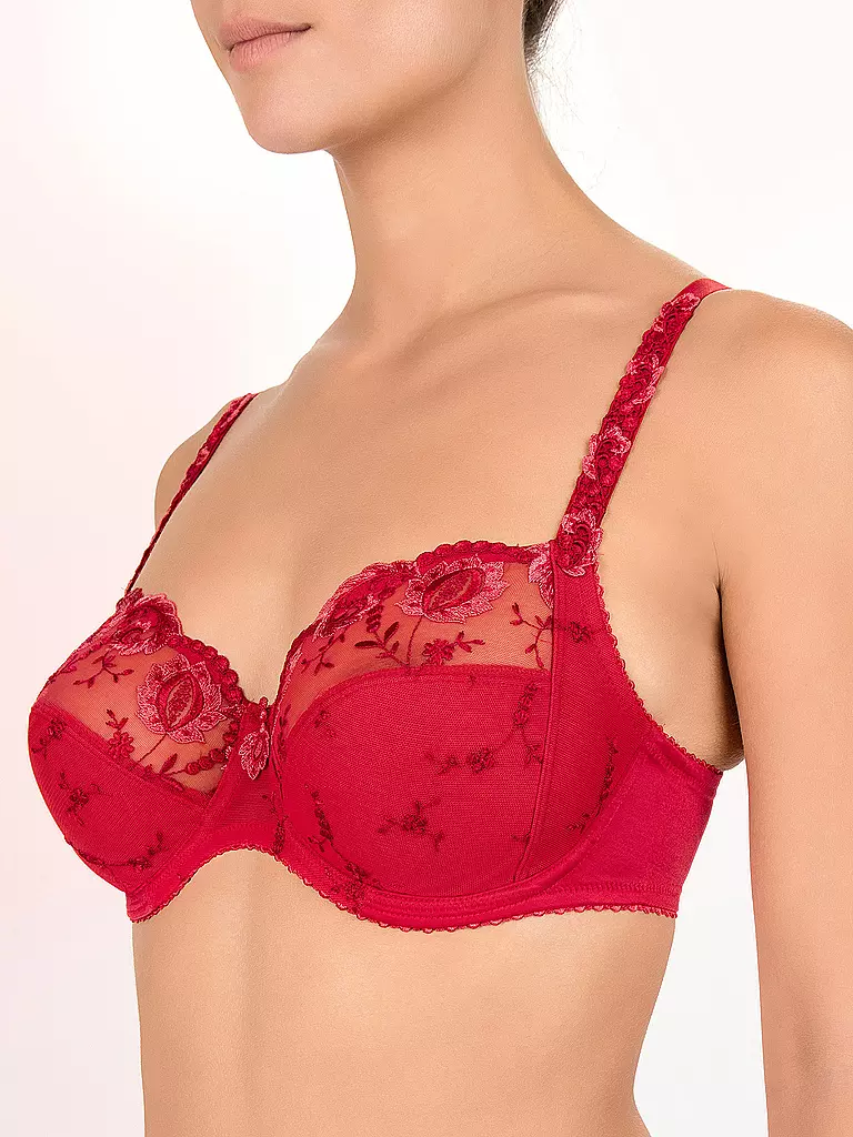 FELINA CONTURELLE | Bügel-BH Provence tango red | creme