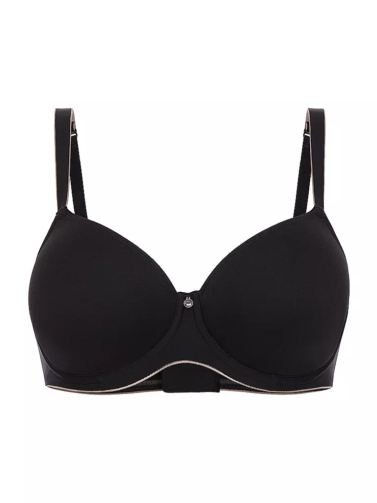 FELINA CONTURELLE | Spacer BH mit Bügel "Pure Feeling" schwarz | Schwarz