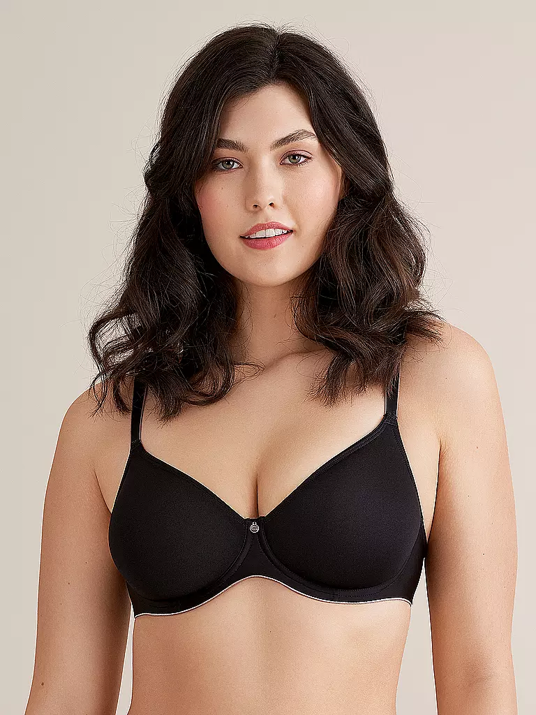 FELINA CONTURELLE | Spacer BH mit Bügel "Pure Feeling" schwarz | Schwarz