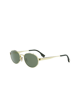 FENDI | FENDI Sky goldene ovale Sonnenbrille