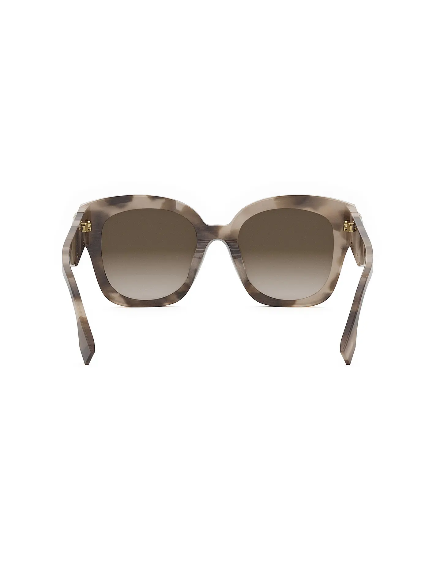 FENDI | FENDI First havanabraune eckige Sonnenbrille  | braun