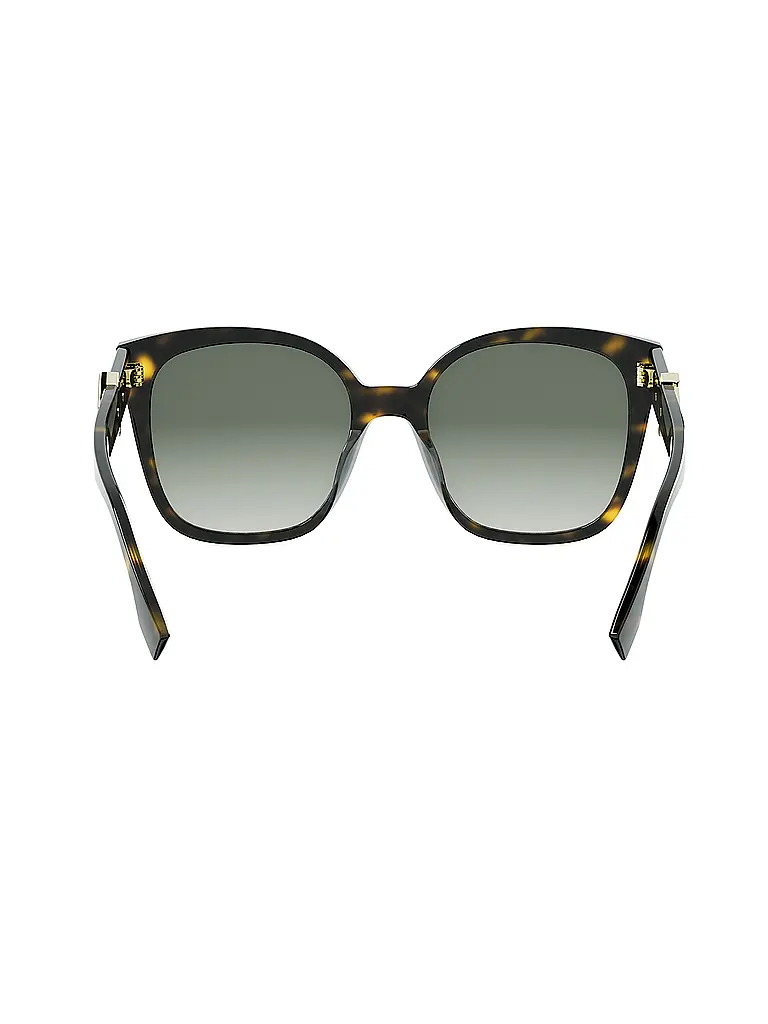 FENDI | FF Diamonds havana eckige Sonnenbrille | braun