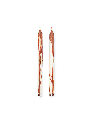 FERM LIVING | Stabkerze DRYP 2er Set 30cm Rust