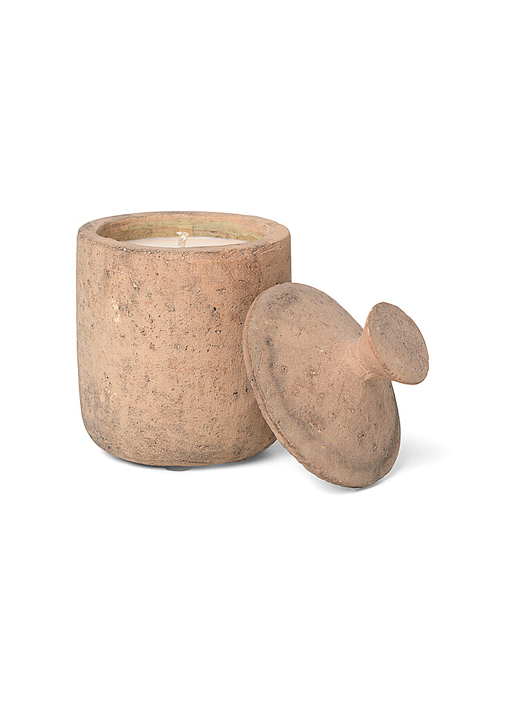 Ferm Living Kerze Ura Scented Candle Pale Sienna Beige