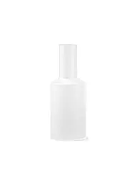 FERM LIVING | Karaffe RIPPLE 1l Frosted  | weiss