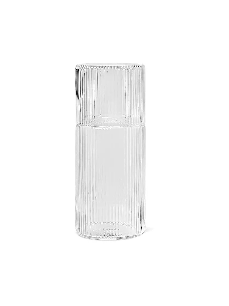 FERM LIVING | Karaffenset RIPPLE SMALL Clear | transparent