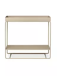 FERM LIVING | Pflanzentisch zweistökig Chashmere  | beige