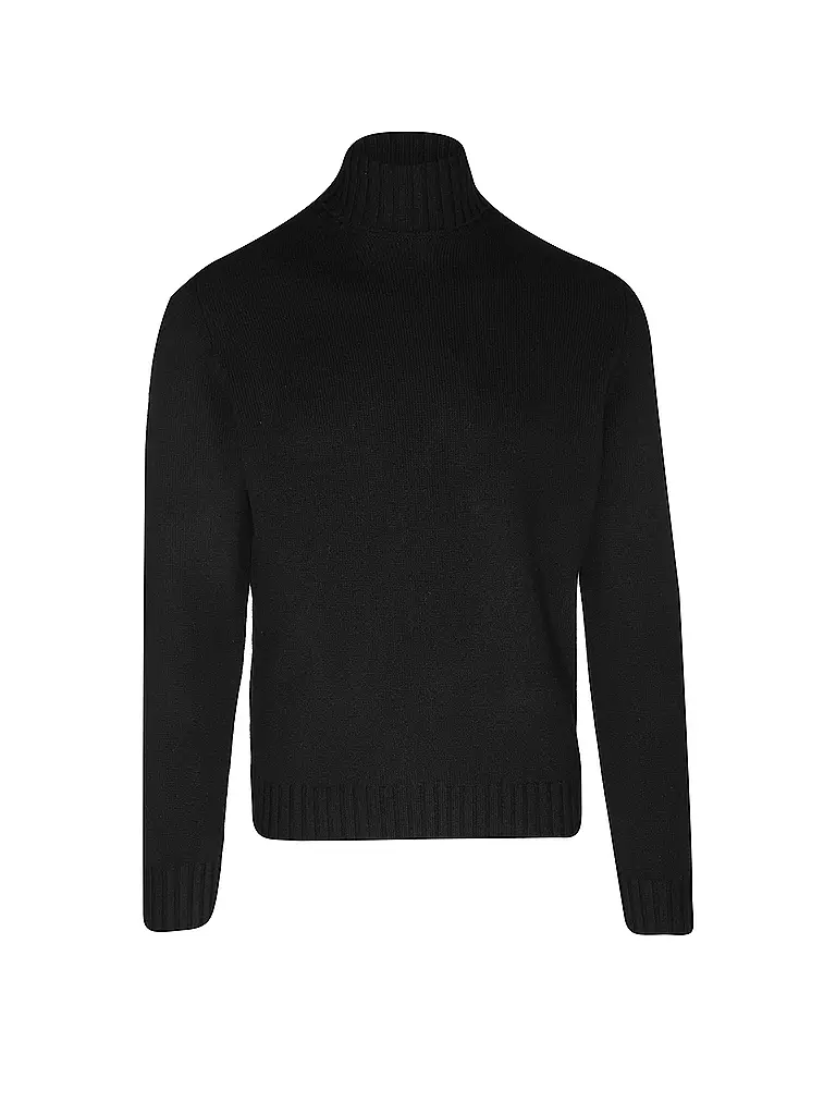 FILIPPO DE LAURENTIIS | Rollkragenpullover  | schwarz