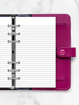 FILOFAX | Papel de notas blanco rayado - Personal