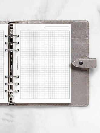 FILOFAX | Notizpapier weiß kariert - A5