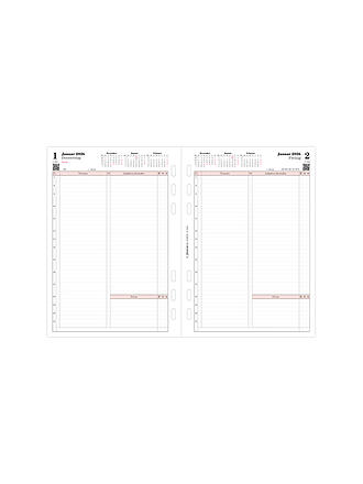 FILOFAX | Kalendereinlage Tag Professional deutsch A5 2026