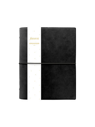 FILOFAX | Terminplaner DOMINO SOFT A5 ORGANISER  Black Undated 
