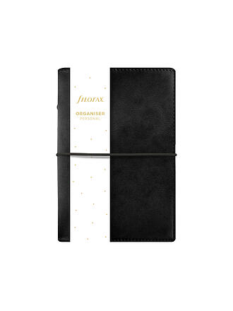 FILOFAX | Terminplaner DOMINO SOFT PERSONAL ORGANISER Black Undated