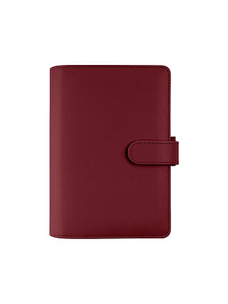 FILOFAX | Terminplaner SAFFIANO PERSONAL ORGANISER  Dark Cherry 