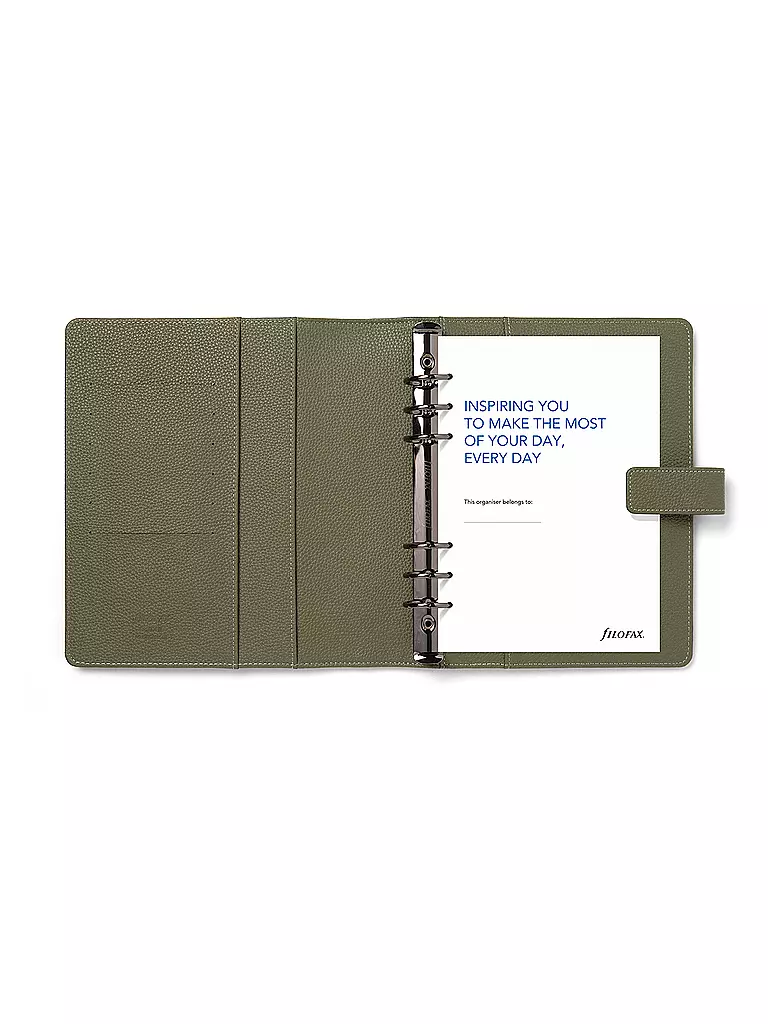 FILOFAX | Camden A5 Organiser Olive | olive