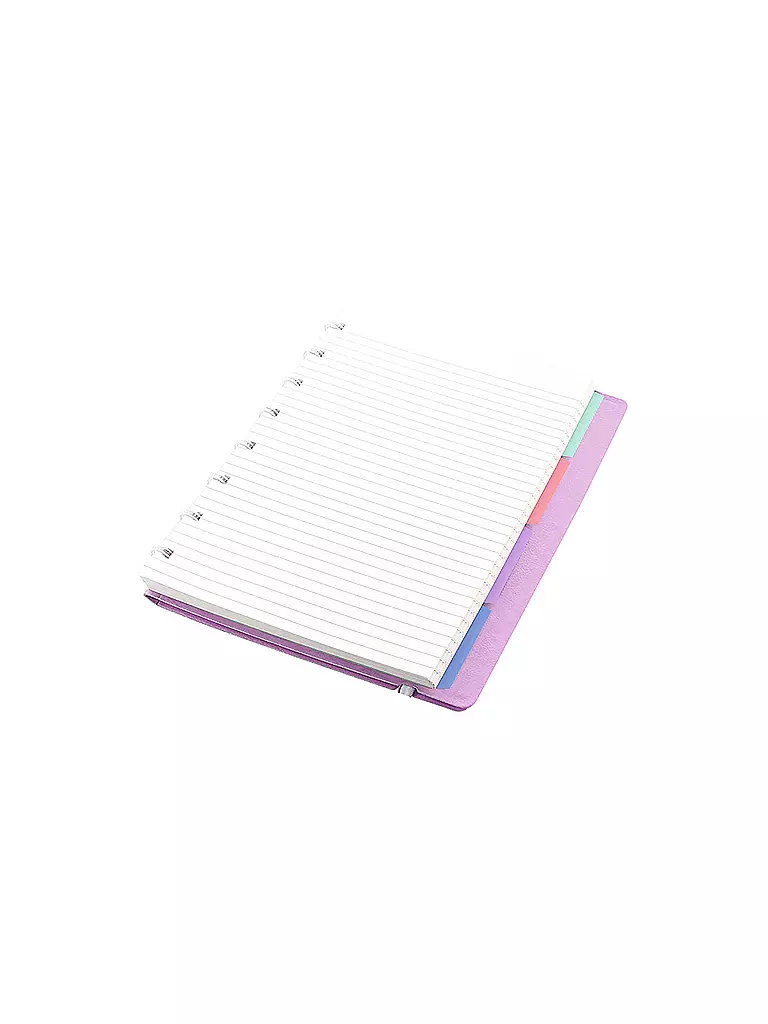 FILOFAX | Filofax nachfüllbares Notizbuch Classic Pastels A5 | lila