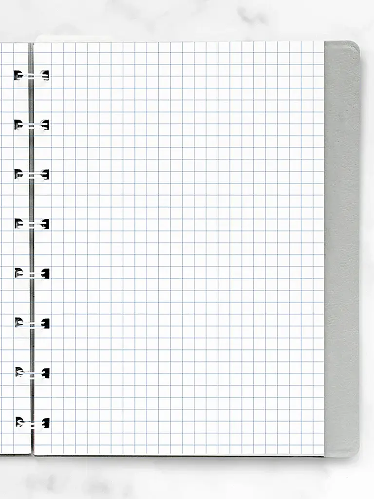 FILOFAX | Filofax Notebook A5 karierte Einlagen | weiss
