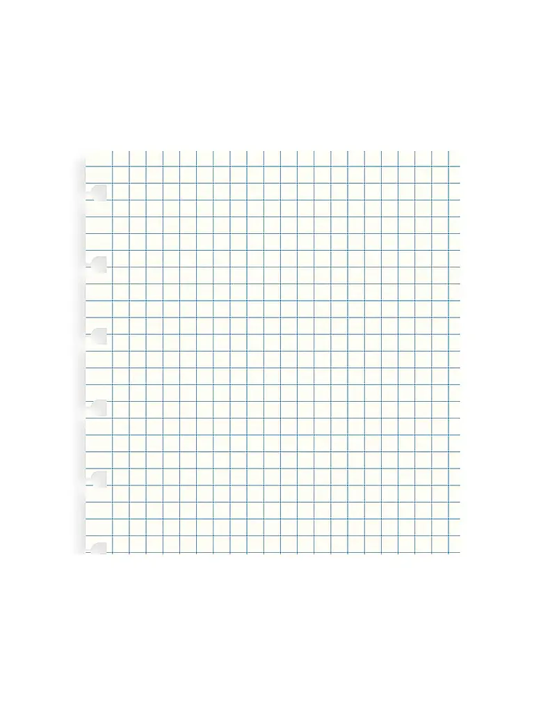 FILOFAX | Filofax Notebook A5 karierte Einlagen | 