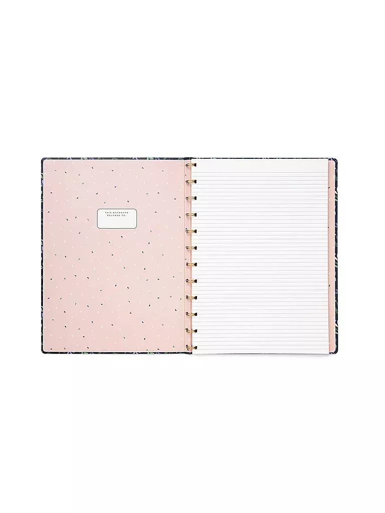 FILOFAX | Garden A4 nachfüllbares Notizbuch Dusk | schwarz