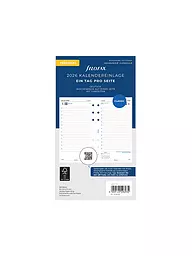 FILOFAX | Kalendereinlage Tag Deutsch Personal 2026 | Weiss