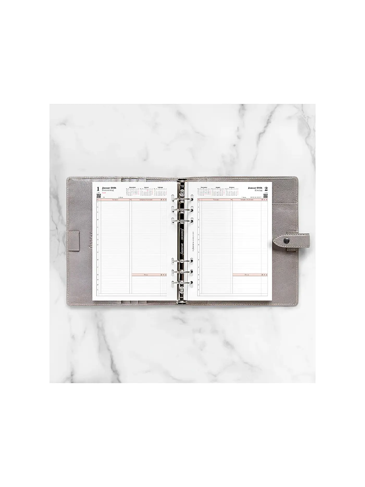 FILOFAX | Kalendereinlage Tag Professional deutsch A5 2026 | weiss