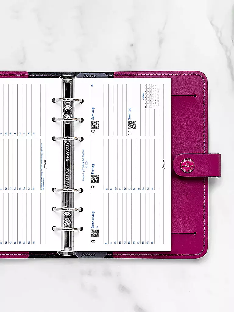 FILOFAX | Kalendereinlage Woche Deutsch Personal 2026 | weiss