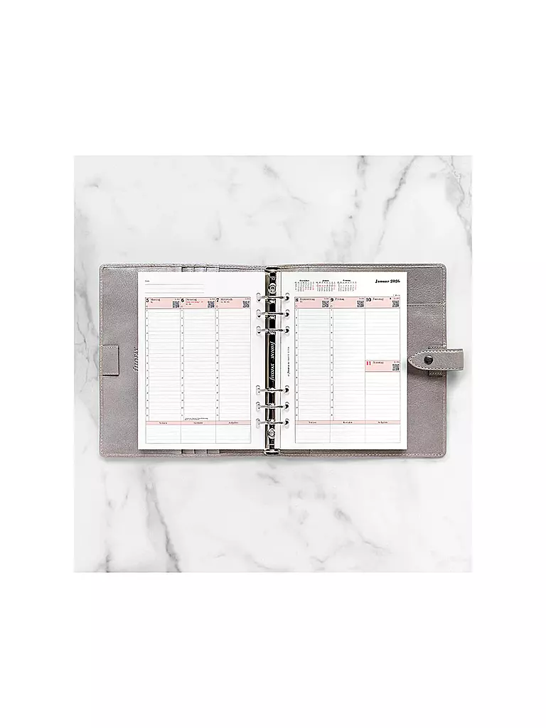 FILOFAX | Kalendereinlage Woche Professional deutsch A5 2026 | weiss